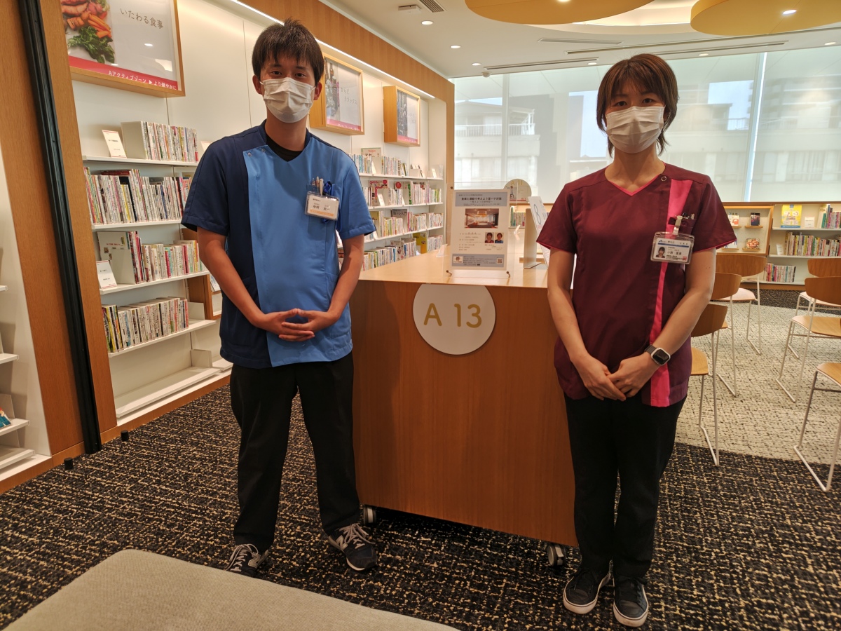まちなか図書館連携事業「食事と運動で考えよう夏バテ対策 ～整えよう自律神経～」を開催しました。・1
